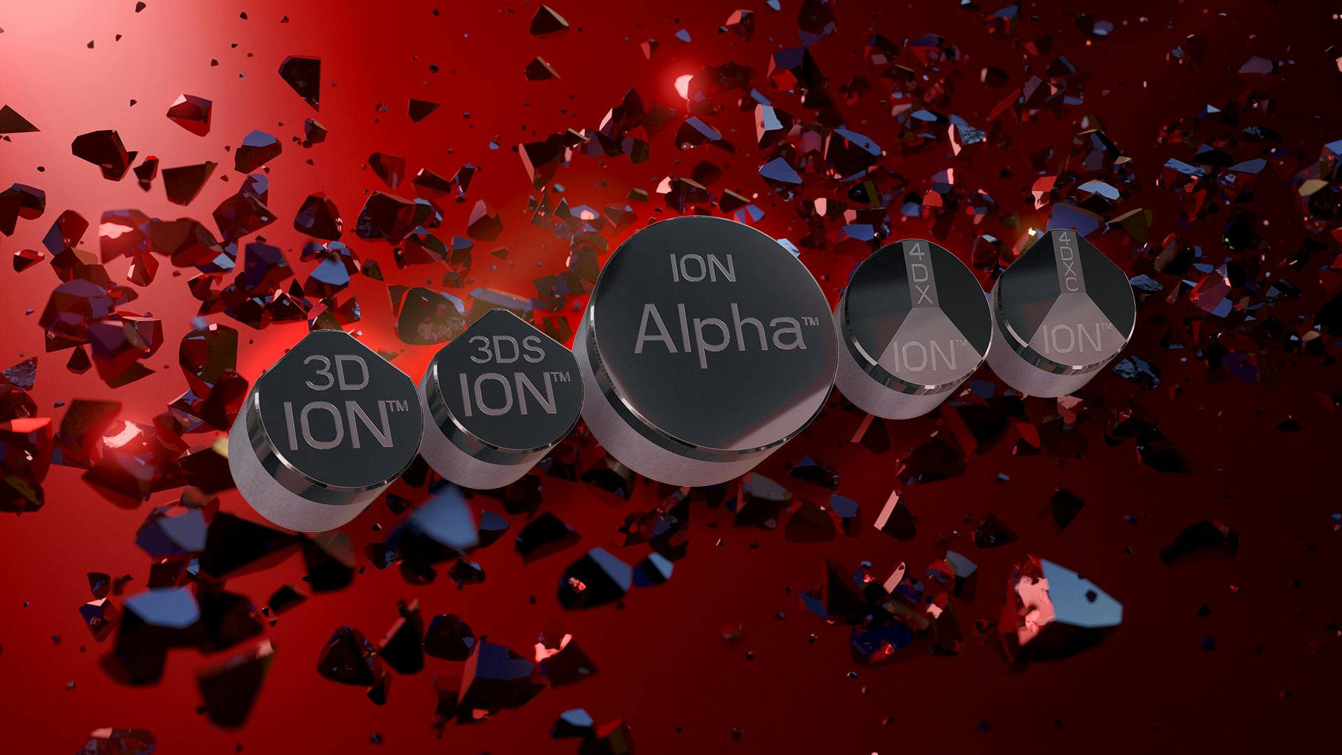 ION cutters including Alpha render