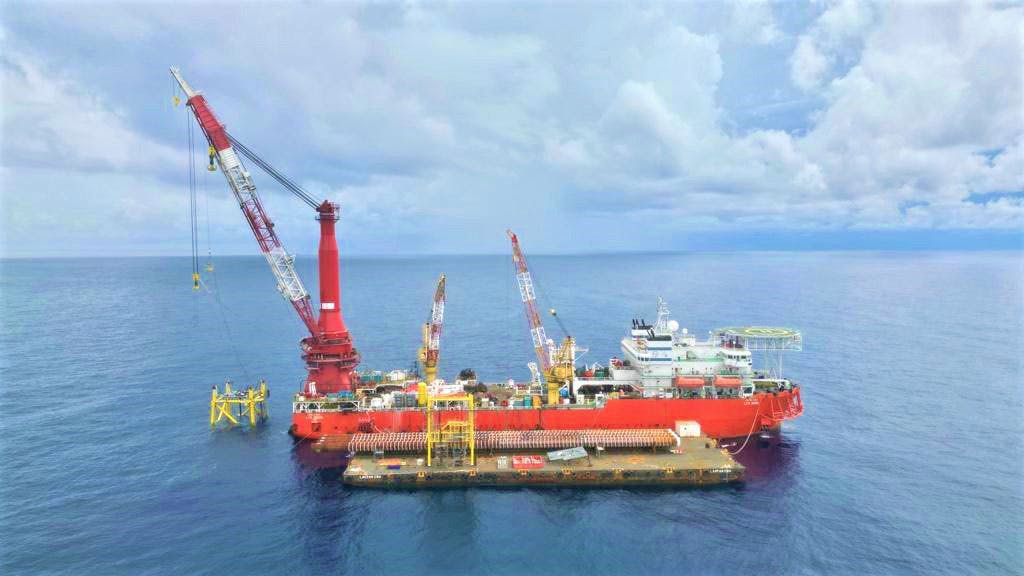 Heavy Lift Post Crane LTS3000 offshore