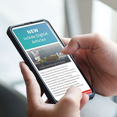 InSide Magazine on mobile device