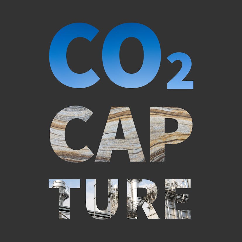 CO2 Capture word art