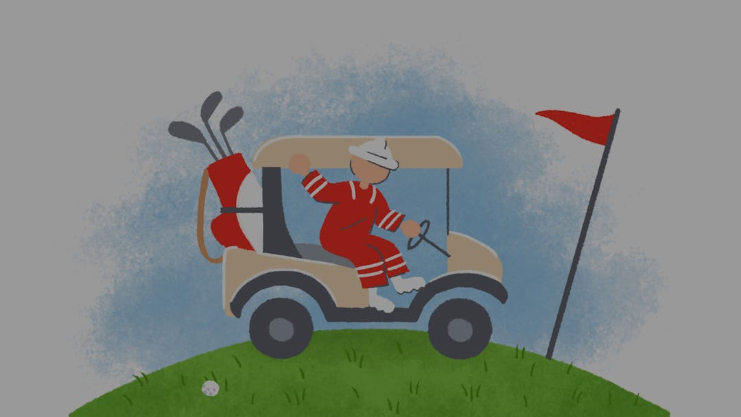 NOV Golf Tournament illustration