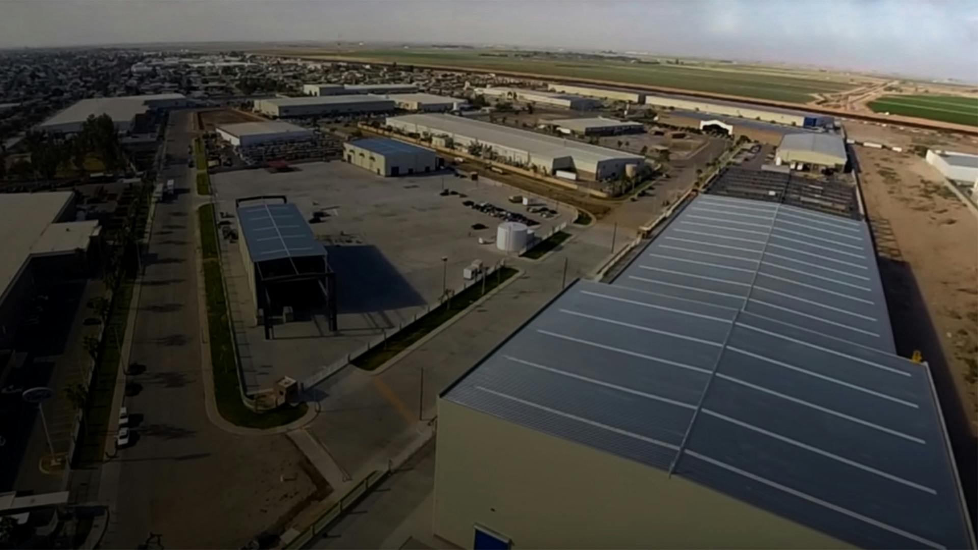 Aerial view of Mexicali facility