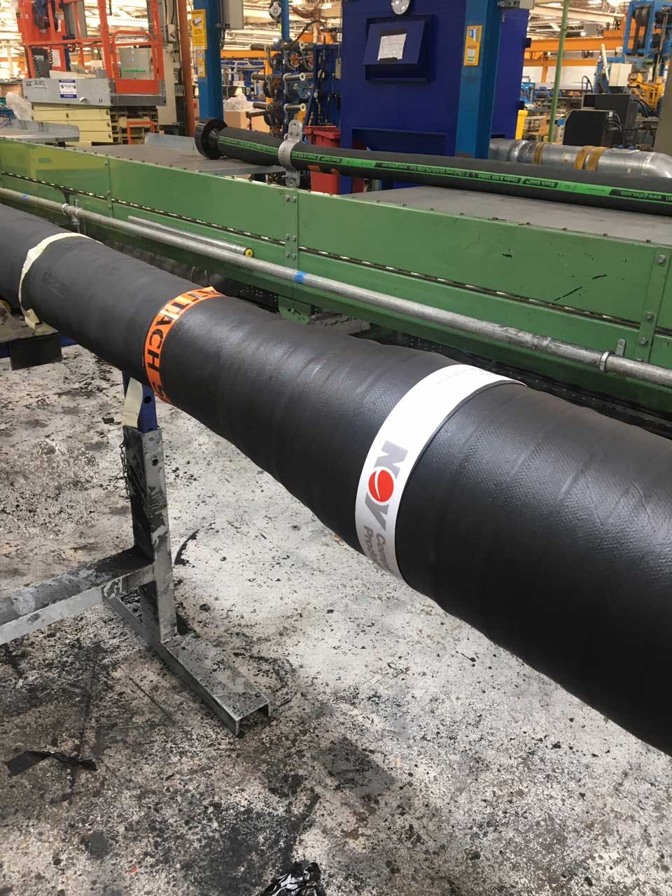 FlexConnect HP Frac Hose, side angle view