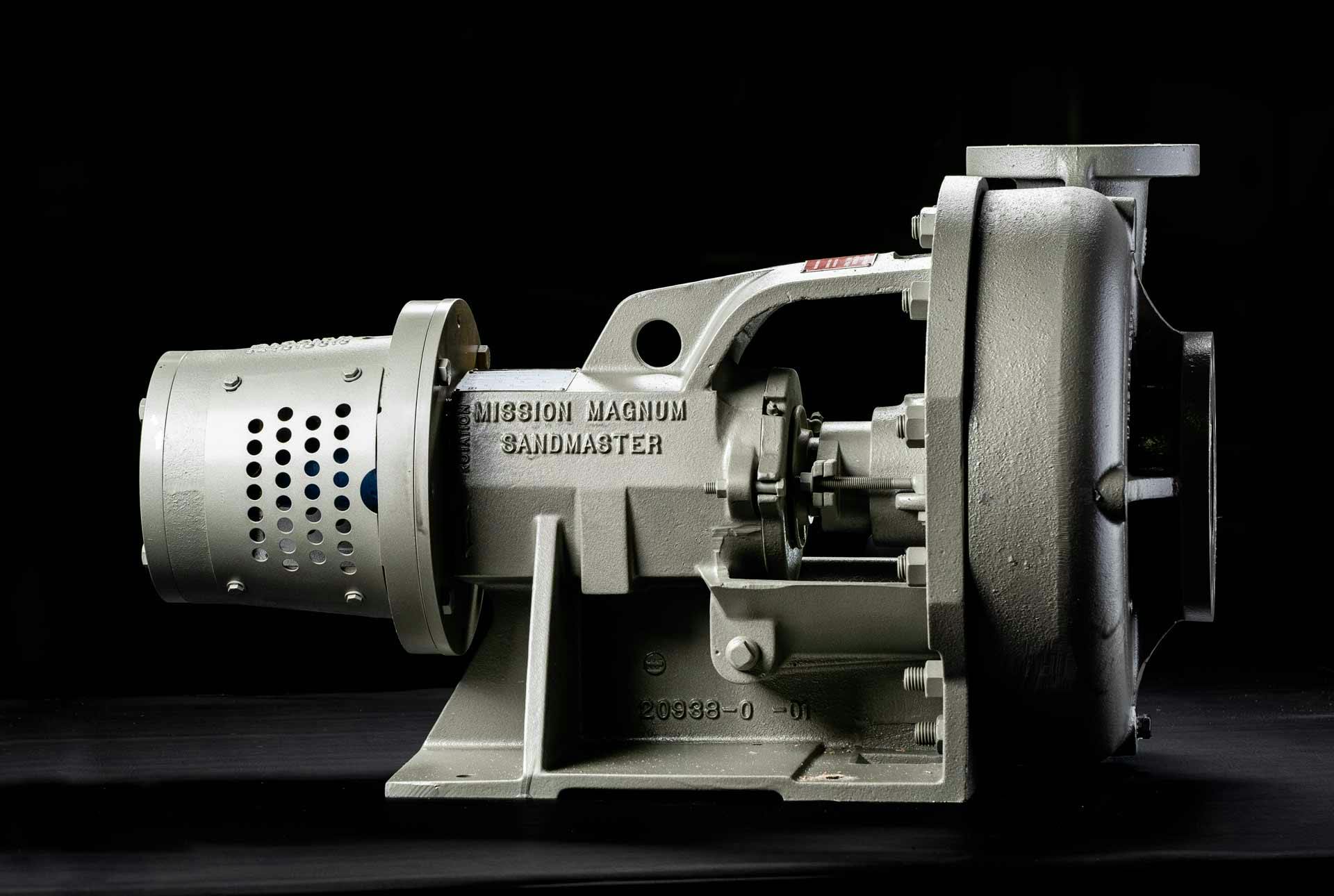 Side view of MISSION Sandmaster Centrifugal Pump