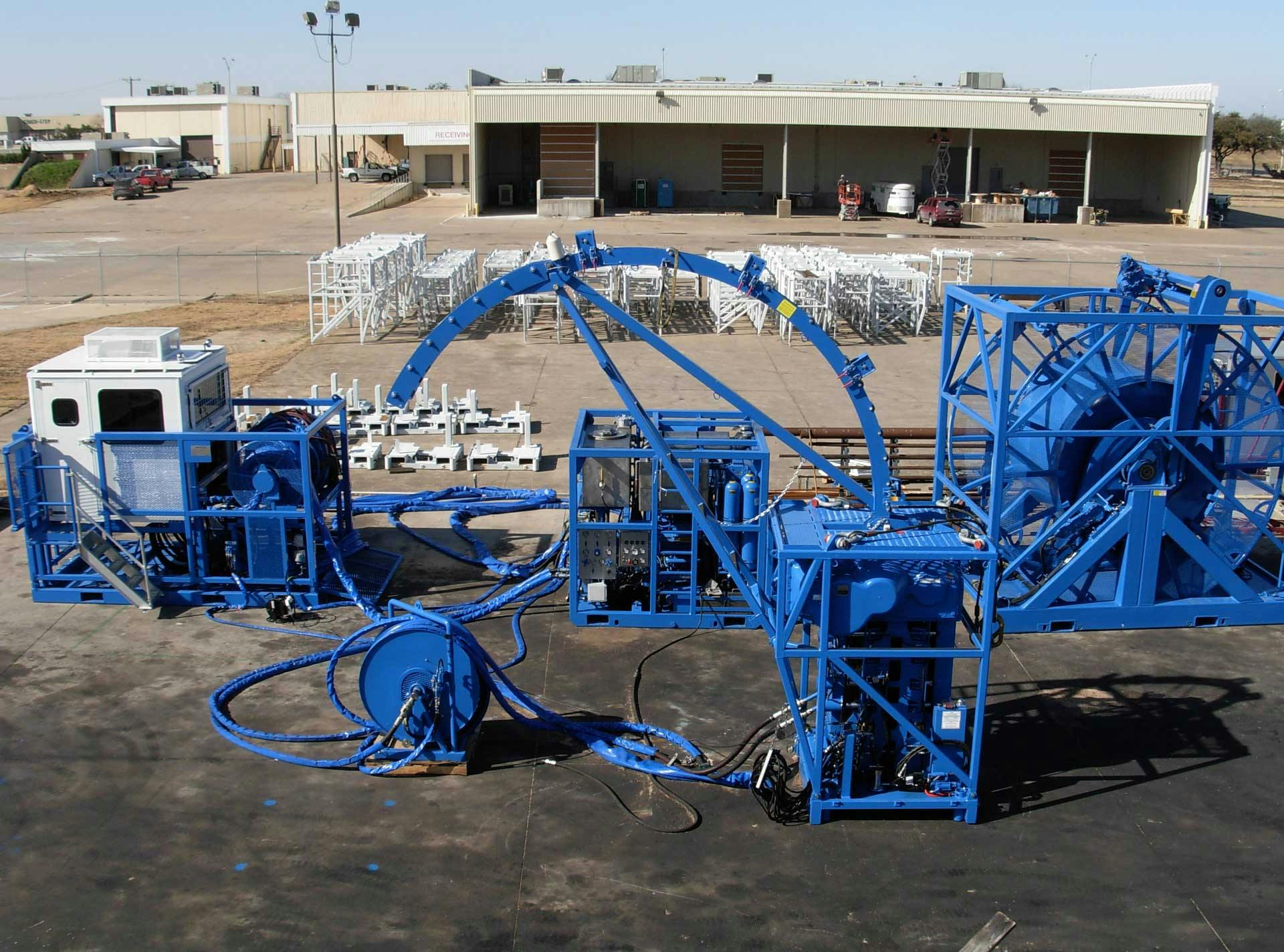 Components of Skid-mounted Coiled Tubing Unit