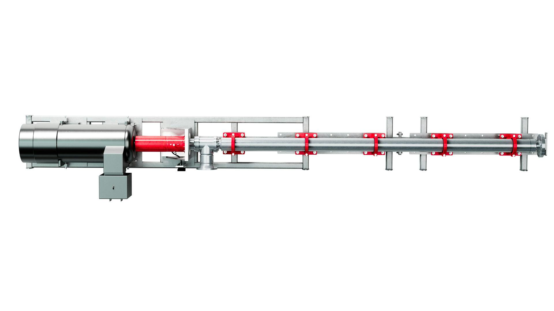 side back render of Mach 1 Horizontal Pumping System