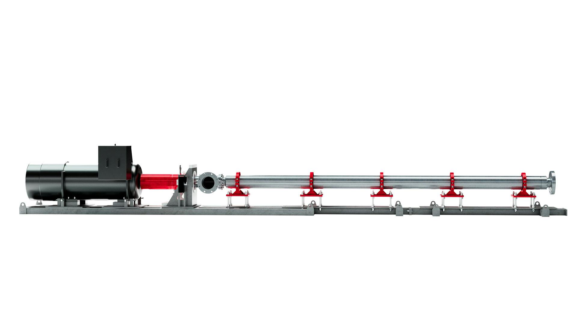 side front render of Mach 1 Horizontal Pumping System