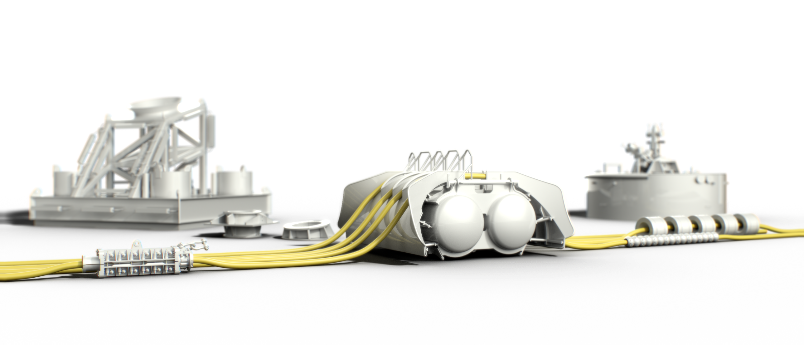 Subsea components for a flexible pipe system 