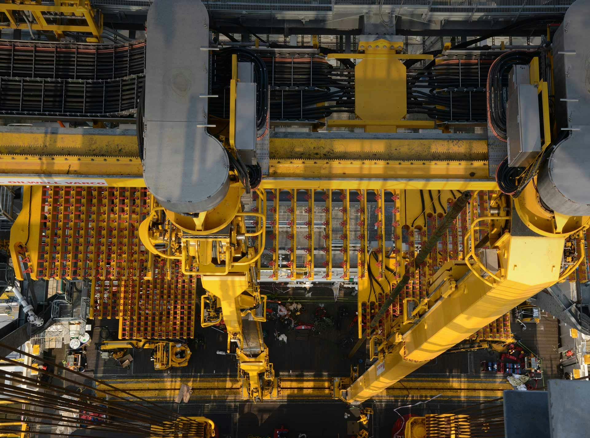 A Piperacking System on an offshore rig