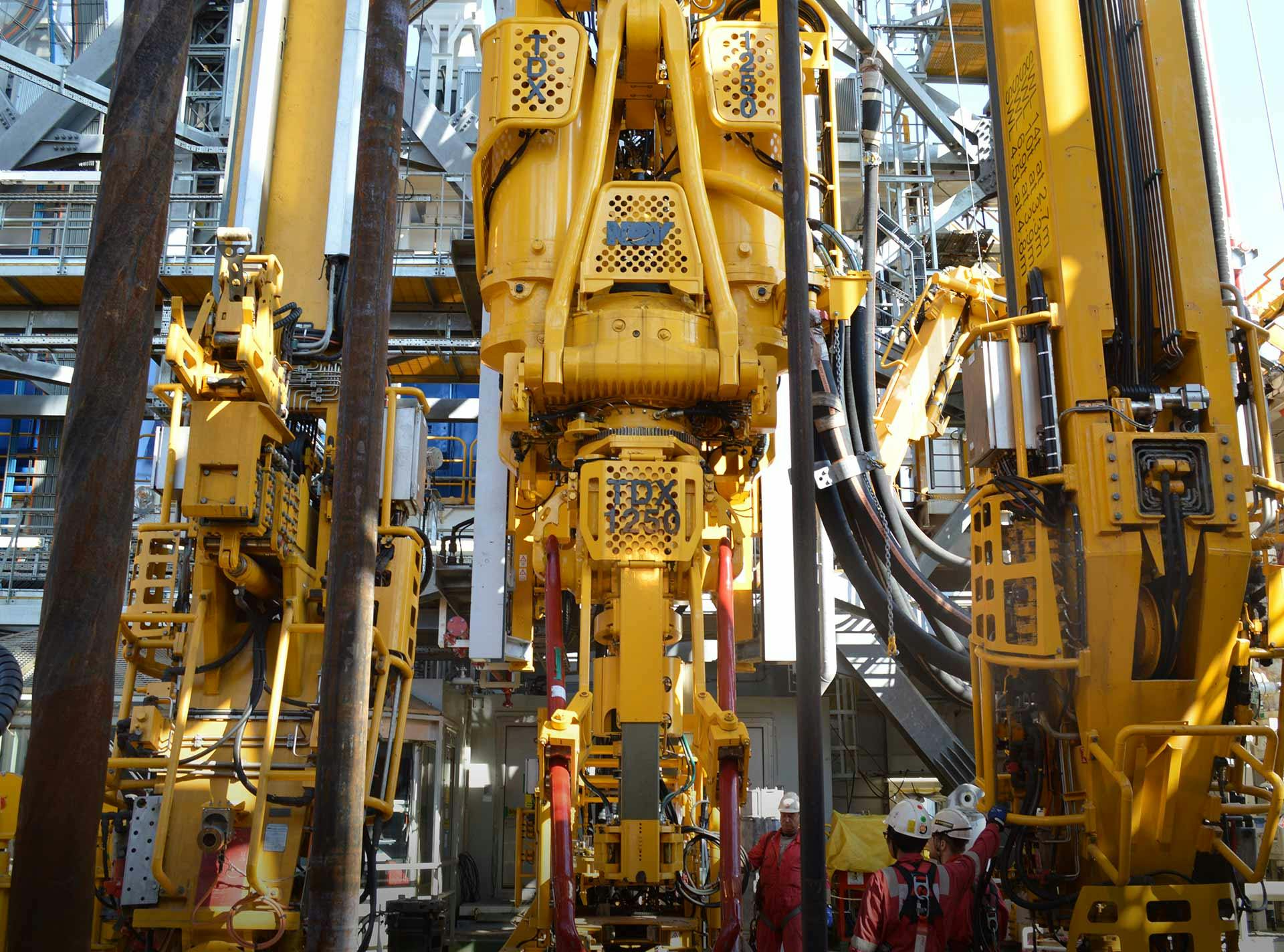 A Top Drive on an offshore rig