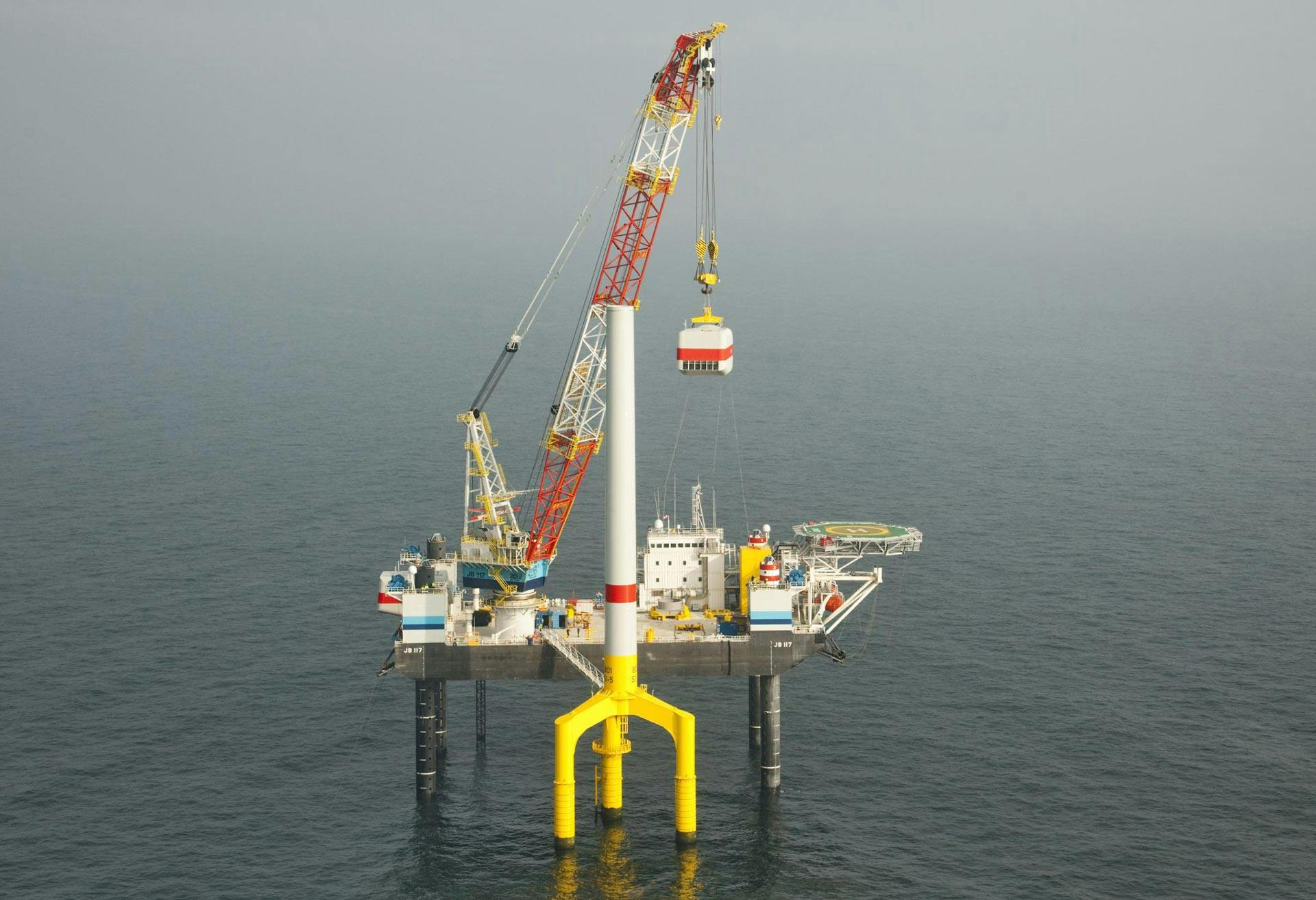 SEA-3250 Offshore Windmill Construction