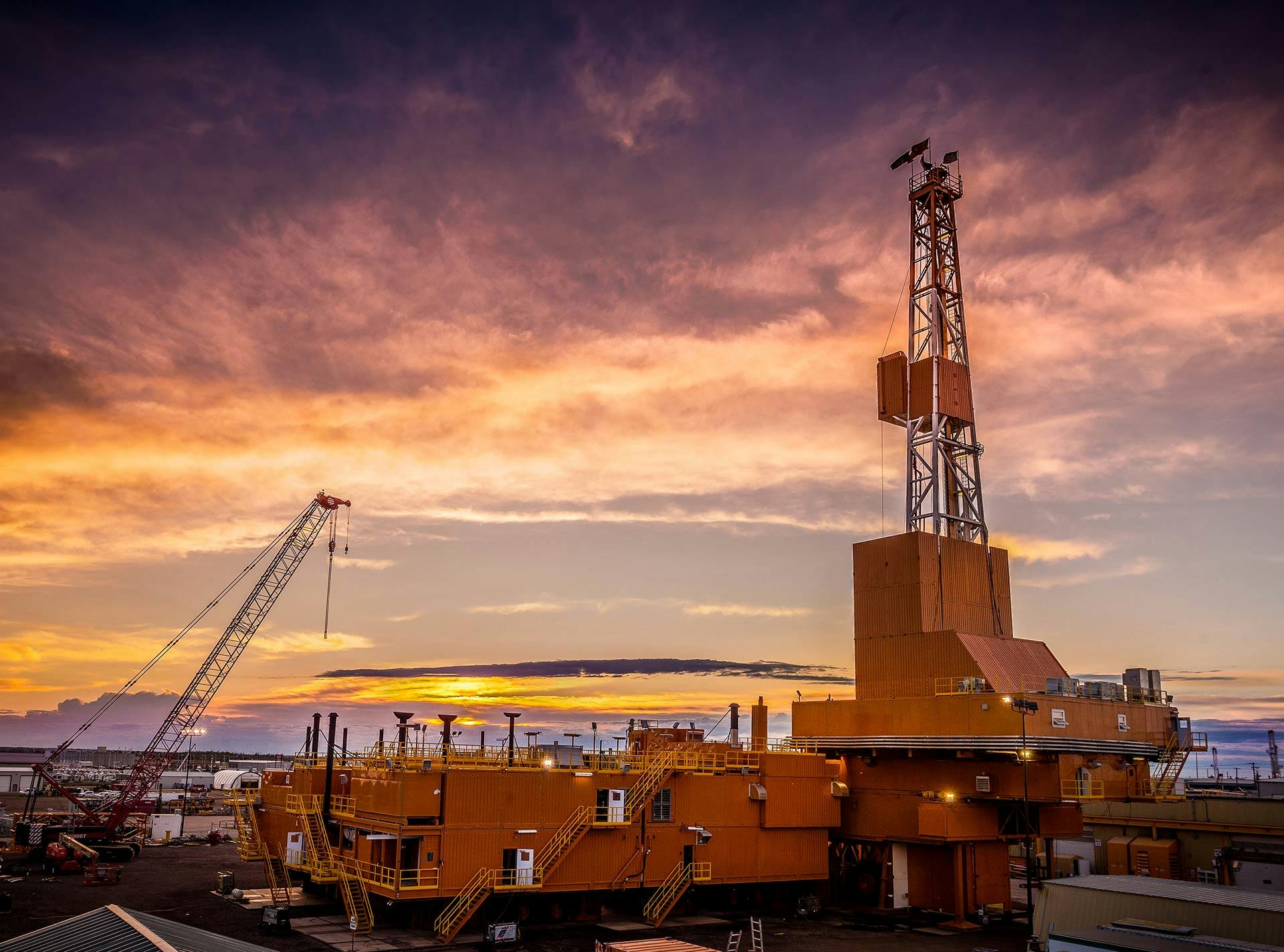 Arctic drilling rig