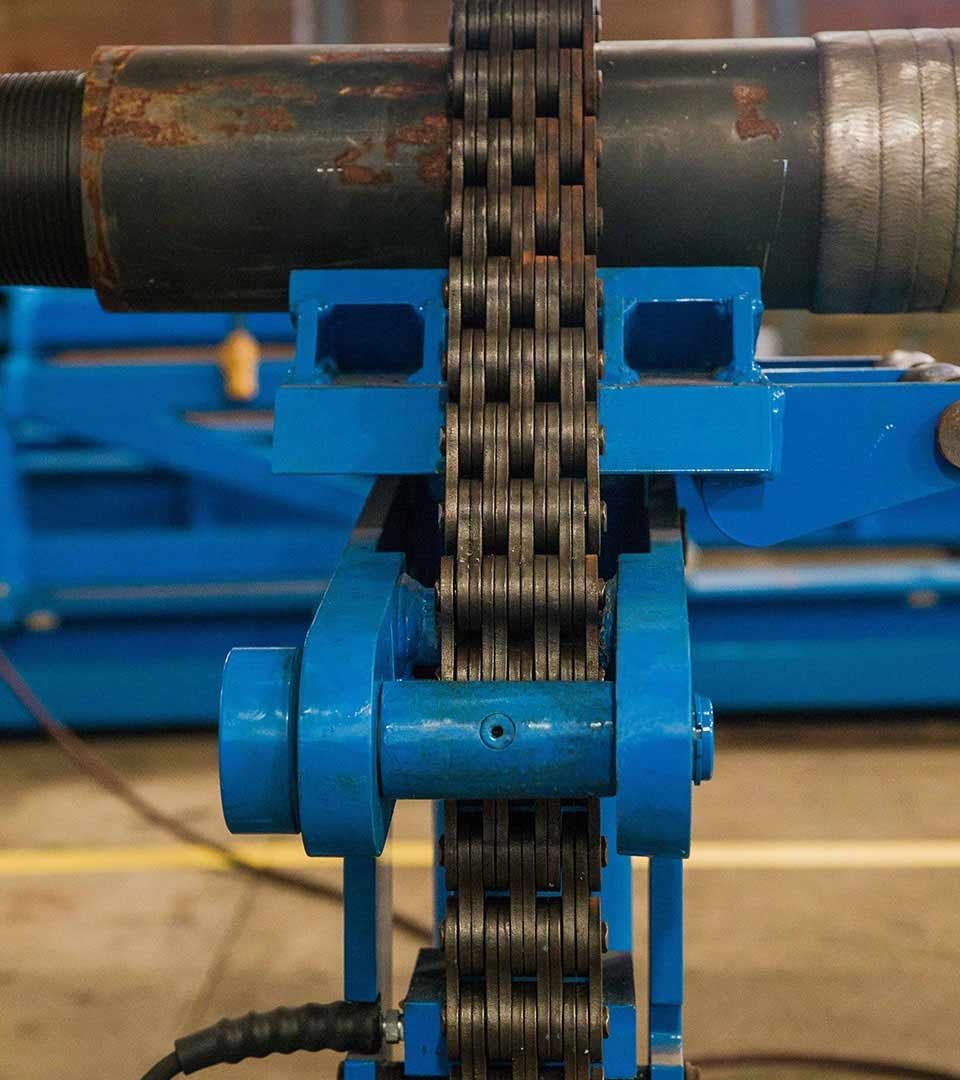 Front facing shot of the Griffith Service Vise tool, in a warehouse setting