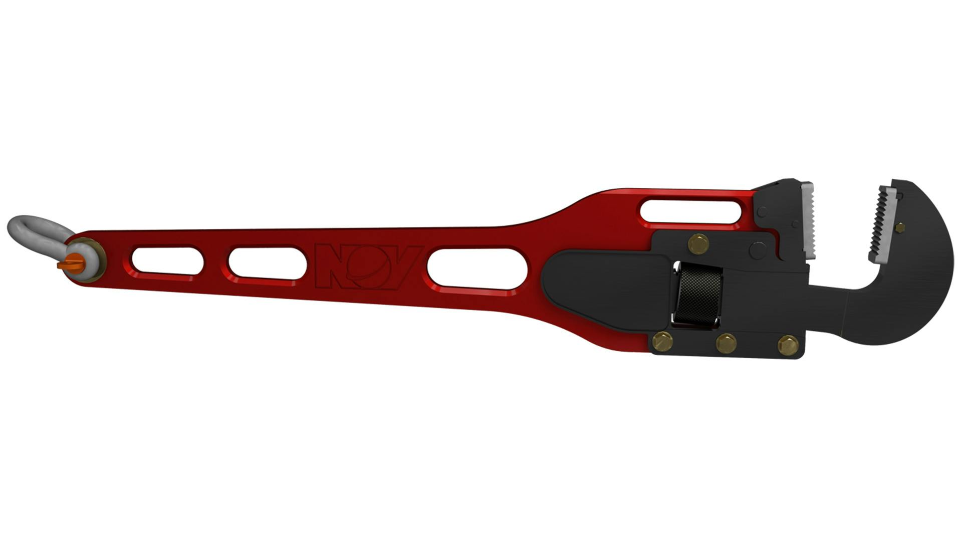 Front view of Safety Pipe Wrench