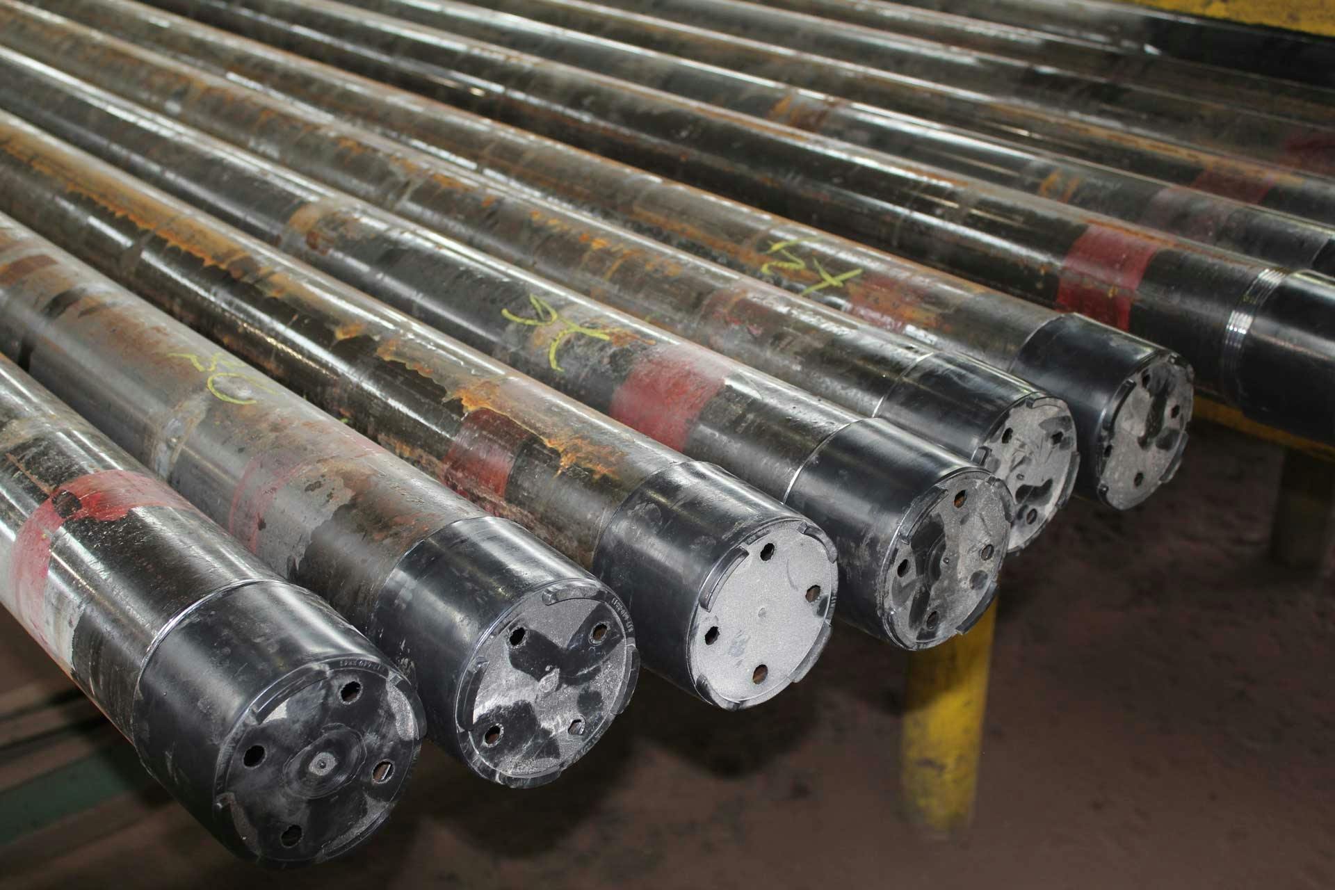 Tector Tubing and Casing Protectors in a line